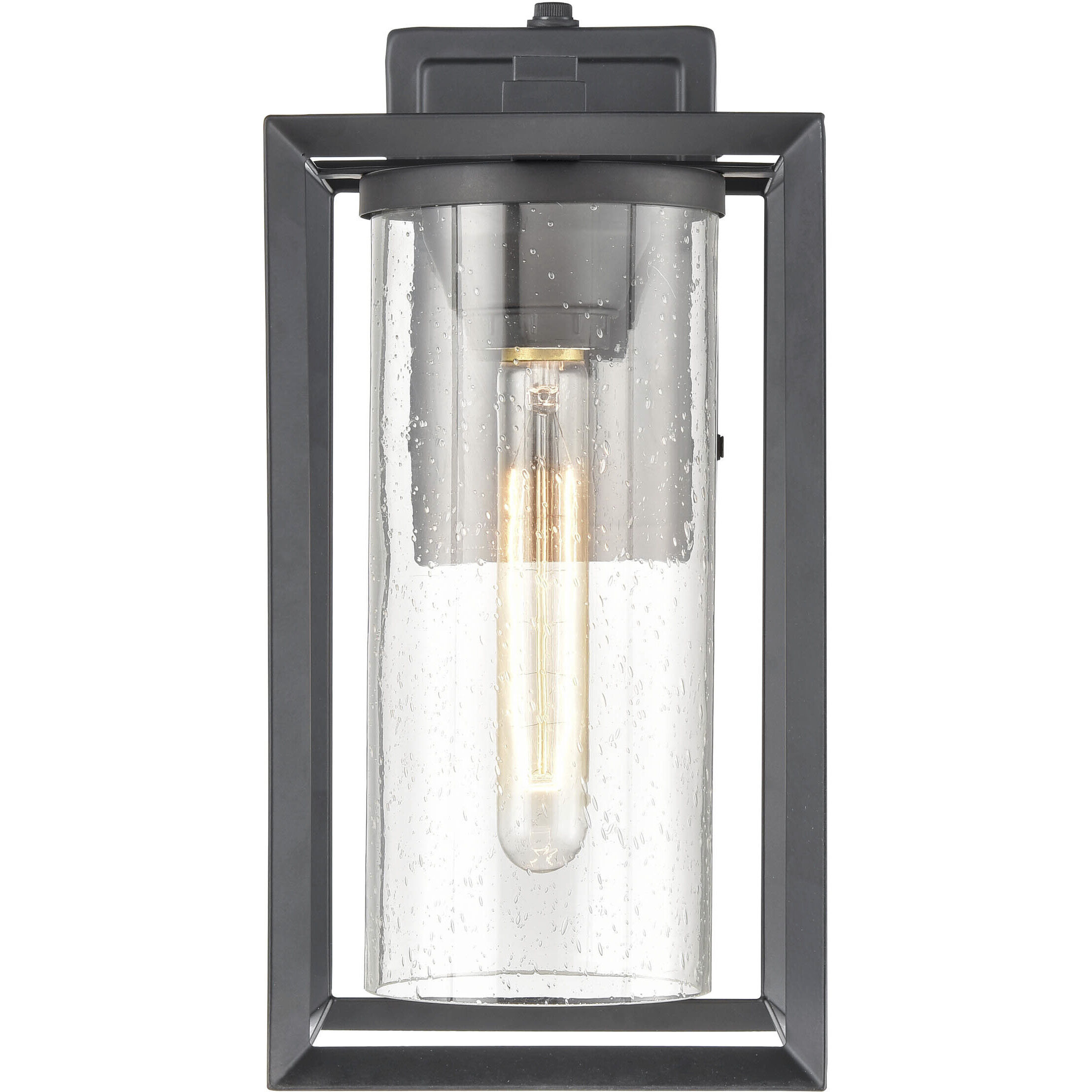 Wheatland 1 Light 13 inch Powder Coated Black Outdoor Wall Sconce